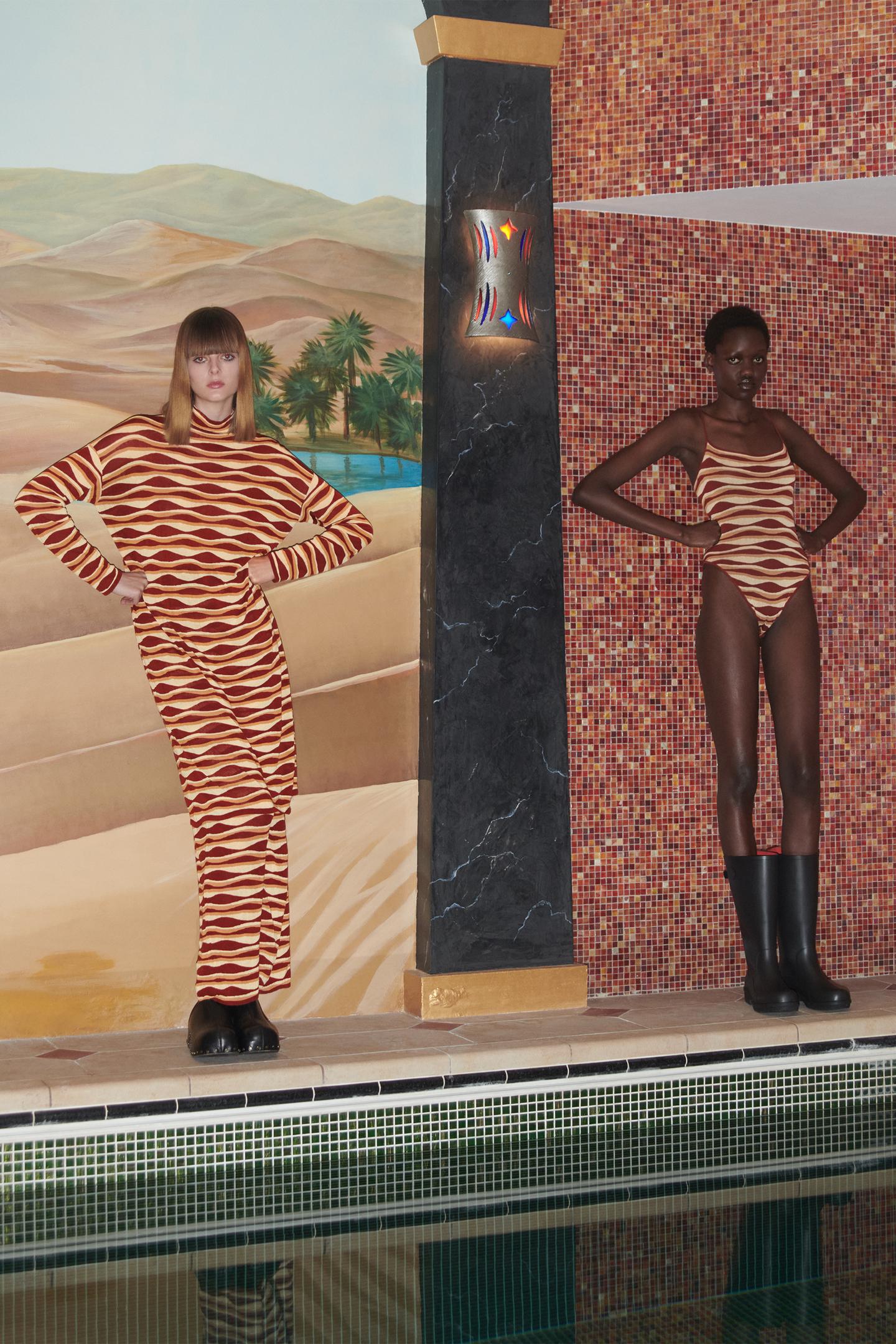 VESTIDO TÚNICA PUNTO ESTAMPADO SPECIAL EDITION