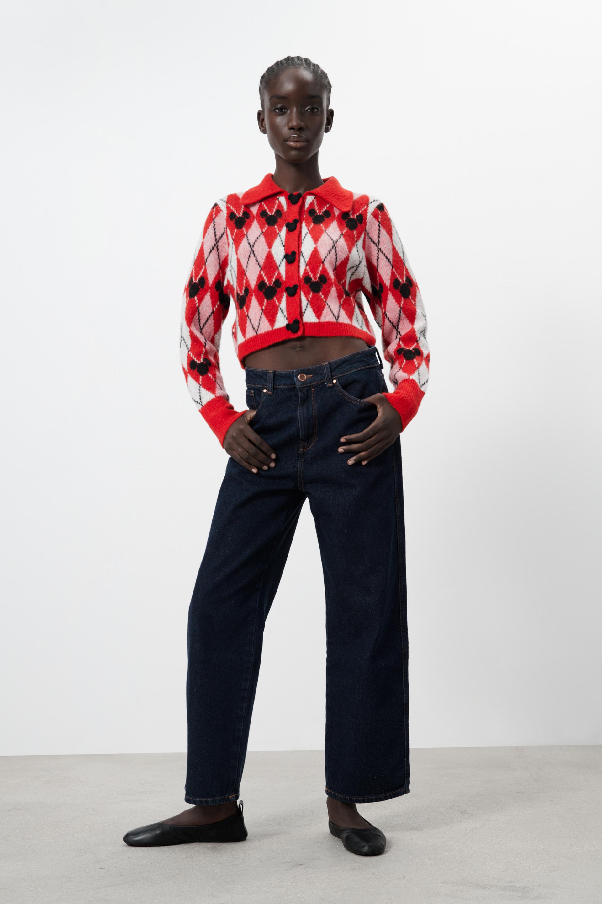 Zara mickey cardigan Clearance