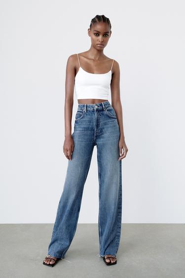 Straight | Wide Leg Jeans Woman | ZARA 