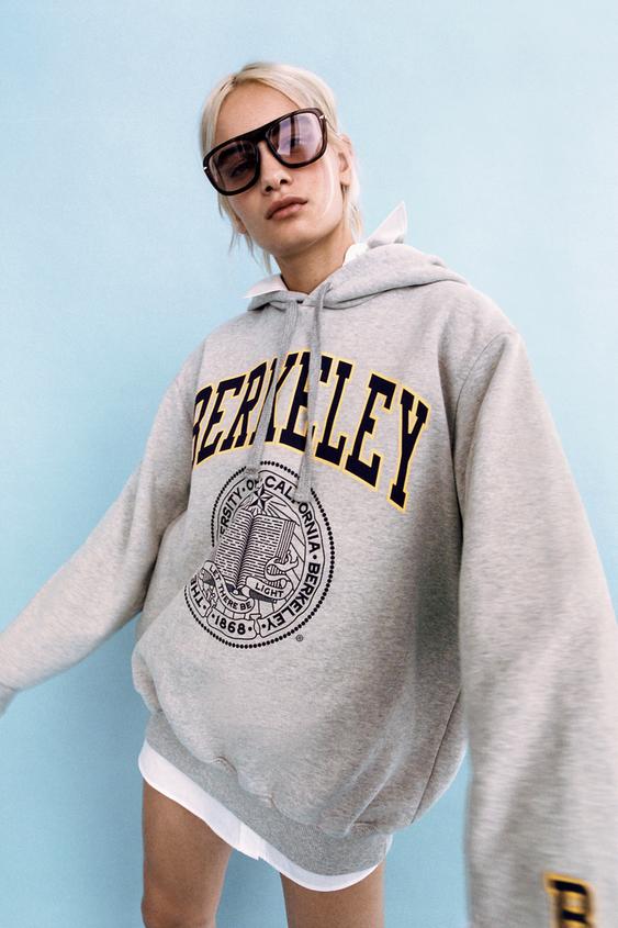 zara grey hoodie
