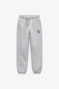 PANTALÓN JOGGER PUNTO - Gris | ZARA Chile
