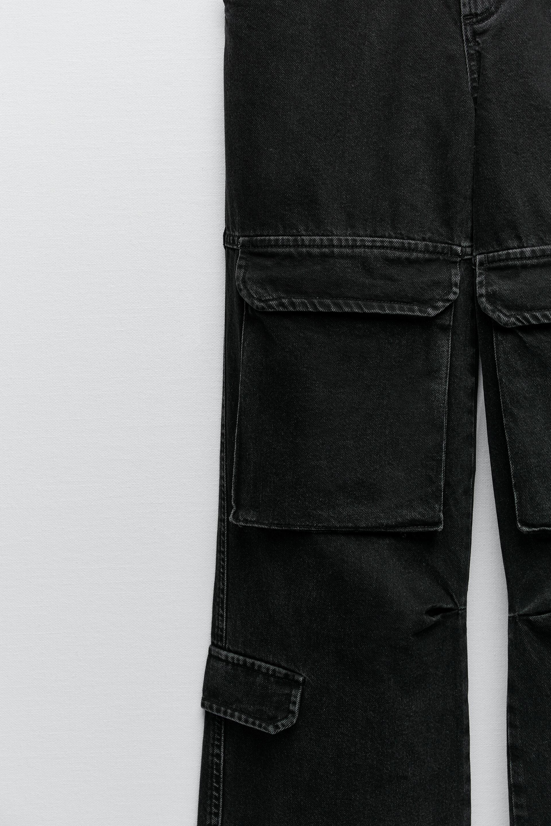 CARGO JEANS - Black | ZARA Australia