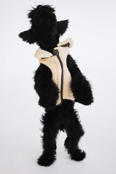 FAUX SHEARLING PET COLLECTION JACKET