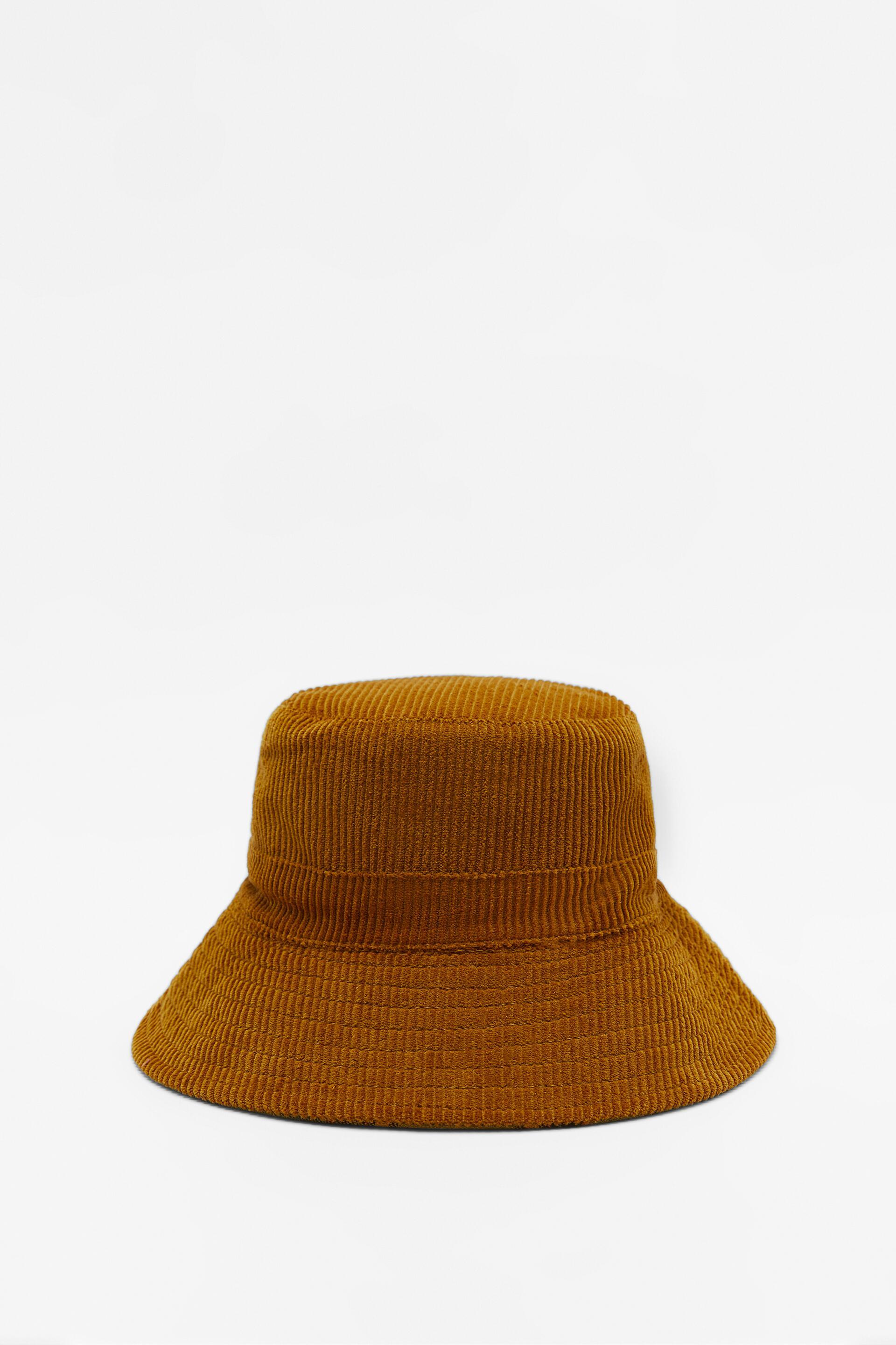 REVERSIBLE BUCKET HAT - Black | ZARA 