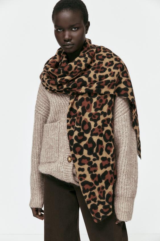 sciarpa animalier