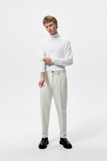 Image 0 of BASIC HIGH NECK SWEATER from Zara