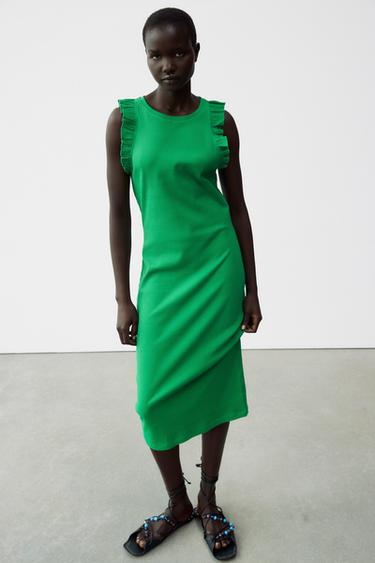 グリーンドレス レディース Zara 日本 グリーンドレス レディース Zara 日本