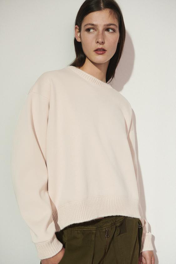 zara pulse sweatshirt
