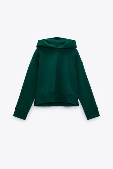 zara sweat capuche femme