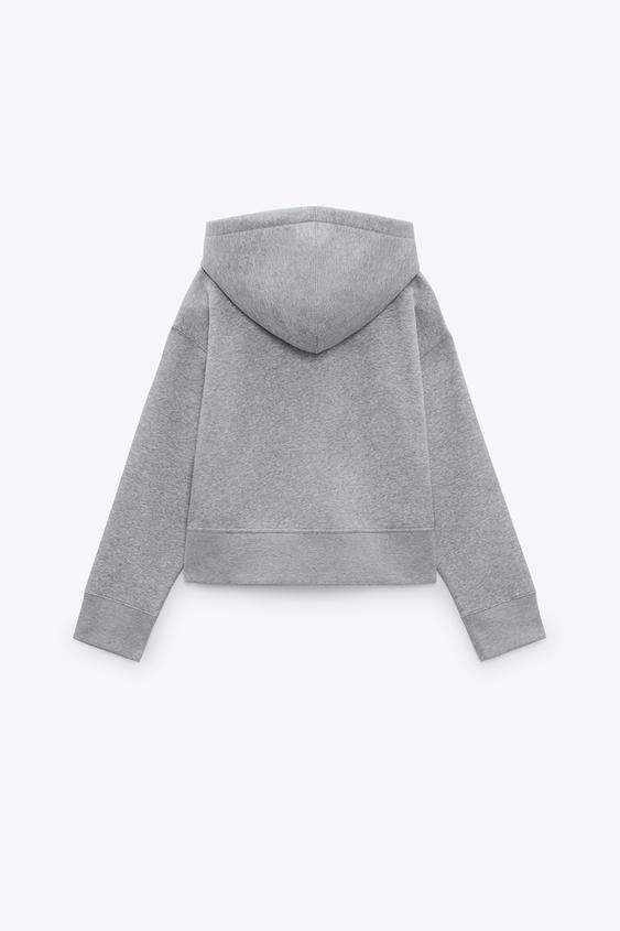 SUDADERA COMBINADA - Hielo | ZARA España