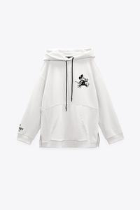 zara disney moletom com capuz