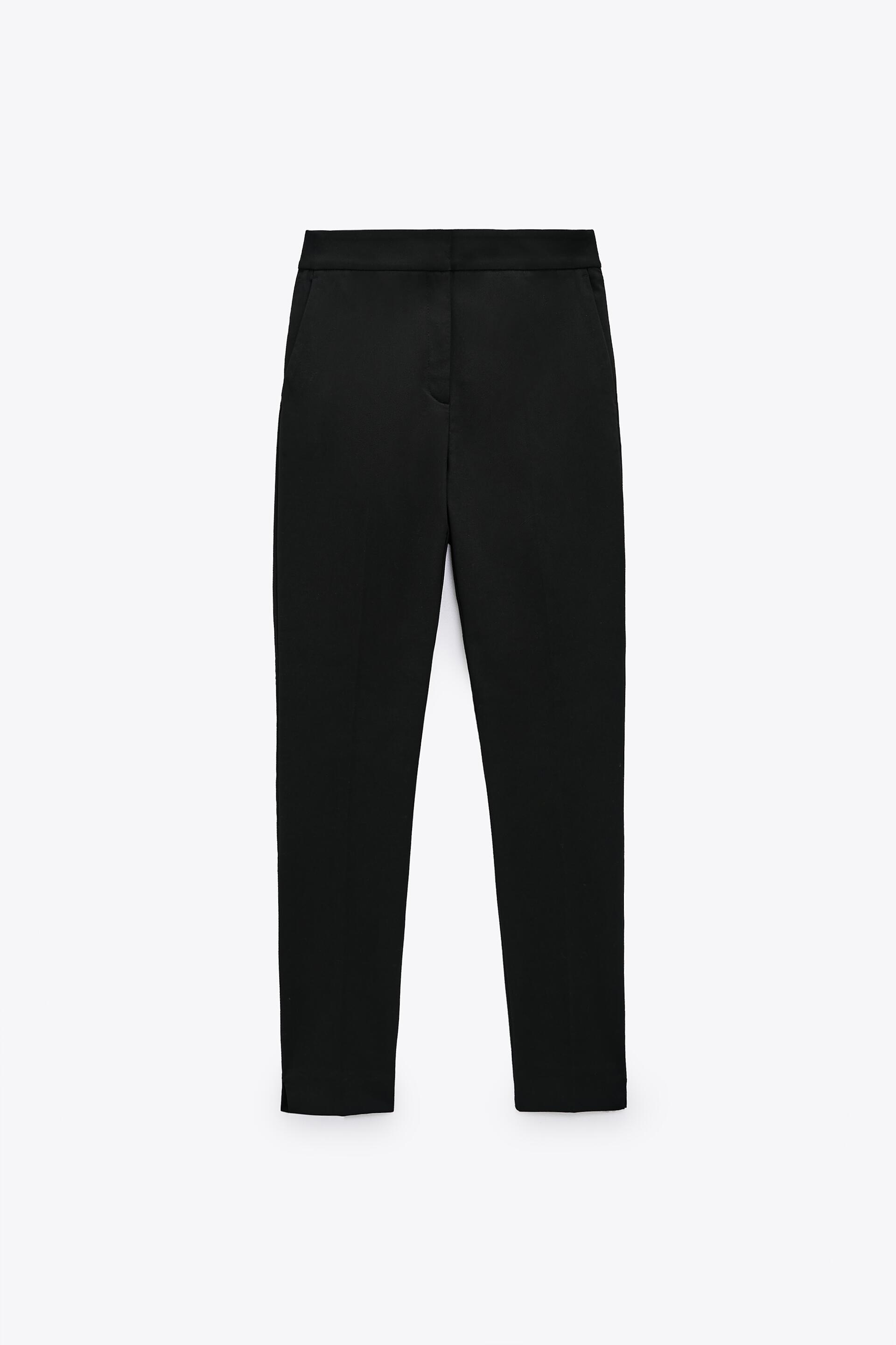 JOGGER WAIST TROUSERS - Black | ZARA Australia
