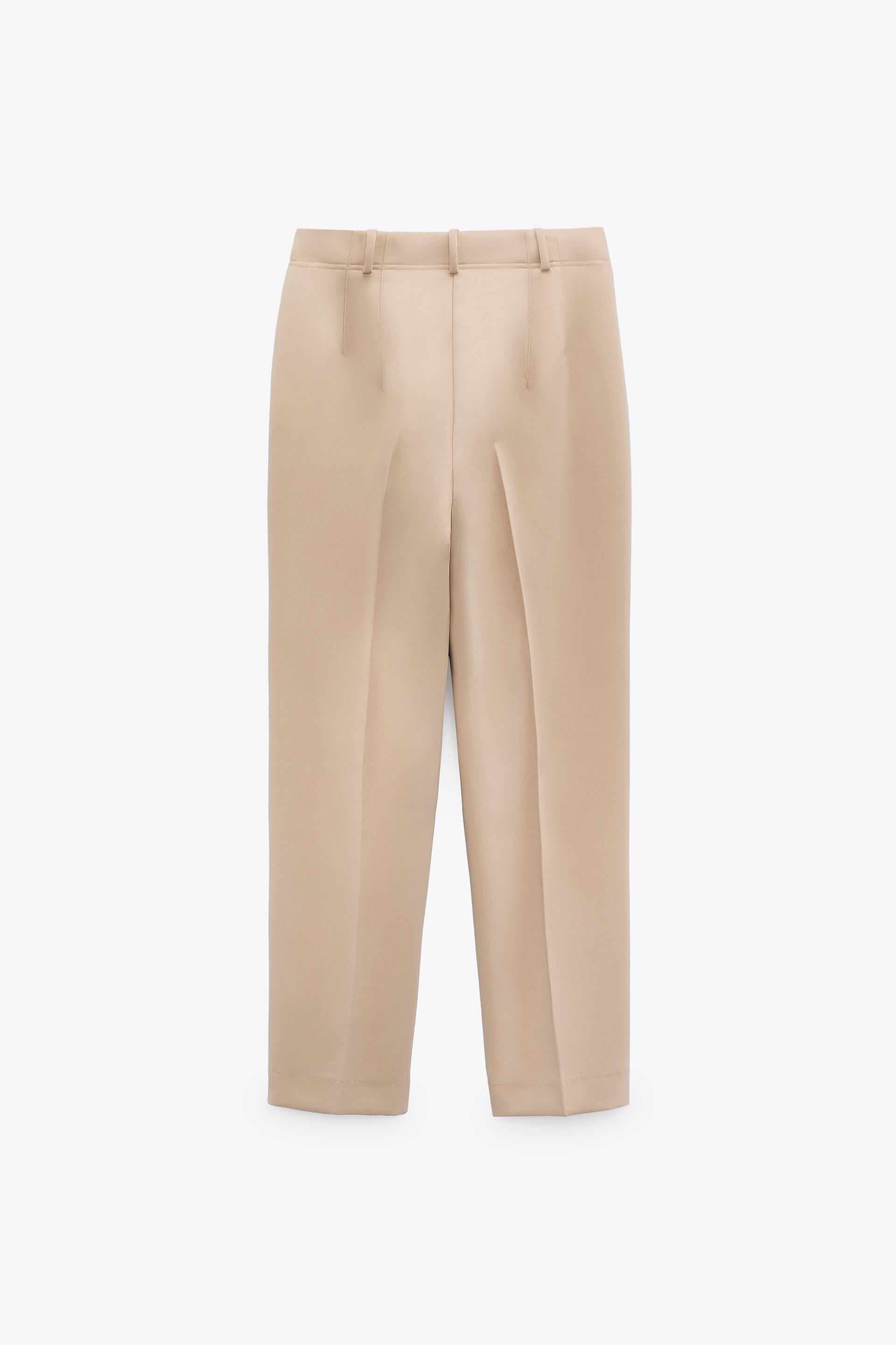 zara basic pants