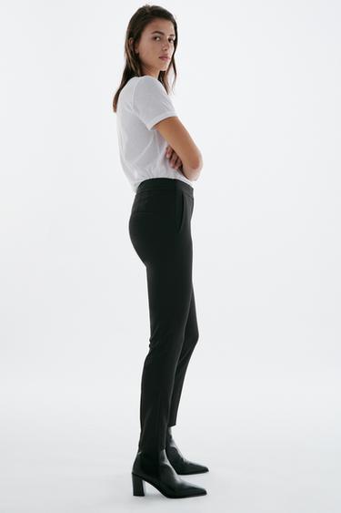 Pantalones Negros de Mujer | ZARA Perú