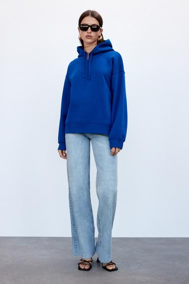 outrageous mood moletom com capuz zara