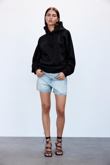 outrageous mood moletom com capuz zara