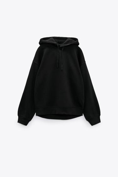 robe sweat capuche zara