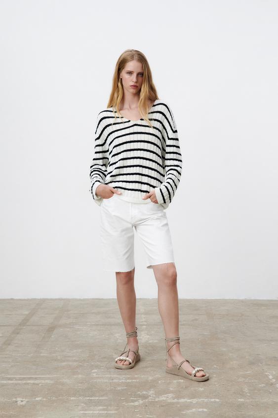 Zara jersey punto clearance