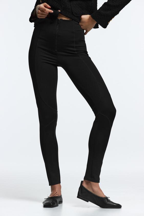 zara basic leggings