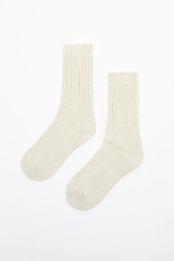 カシミヤ ウールソックス Zara Japan 日本 カシミヤ ウールソックス Zara Japan 日本