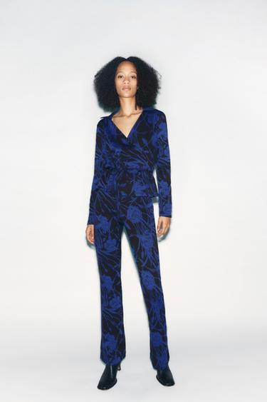 Pantalones Flare de Mujer | ZARA Argentina