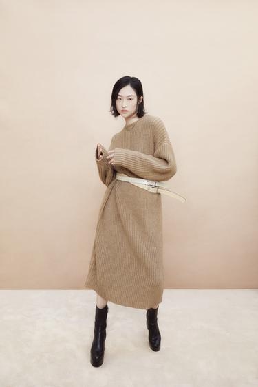 ジャンパー ニットワンピース レディース Zara 日本 ジャンパー ニットワンピース レディース Zara 日本