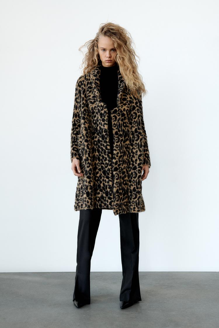 Εικόνα 0 του ΠΟΛΥΧΡΩΜΟ ΠΑΛΤΟ ΖΑΚΑΡ ANIMAL LIMITED EDITION από Zara