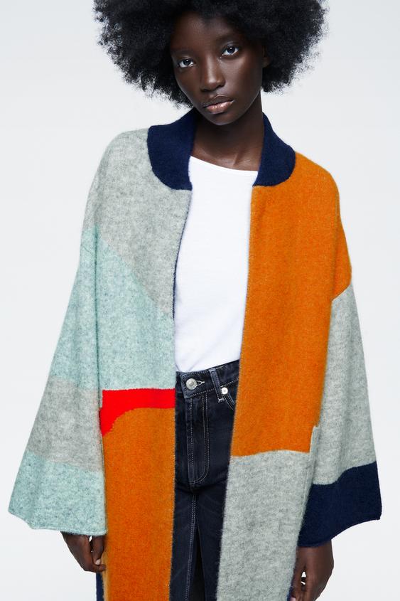 alpaca wool blend coat