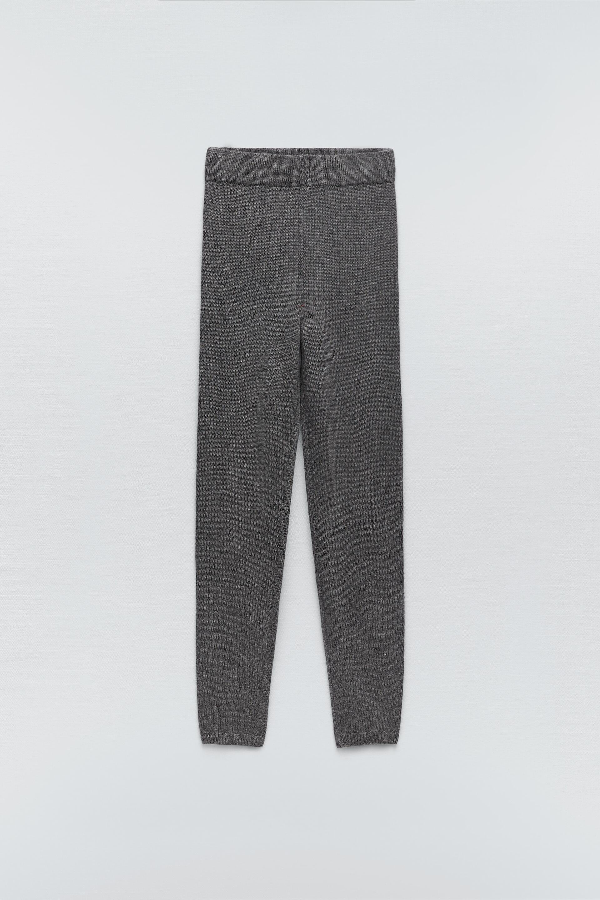 LEGGINGS PUNTO - Gris vigoré | ZARA Chile