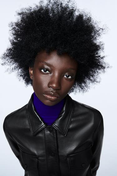 Zara chaquetas negras clearance