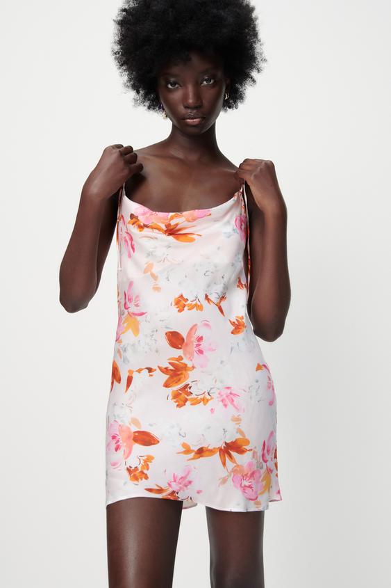 フラワー ワンピース Zara Japan 日本