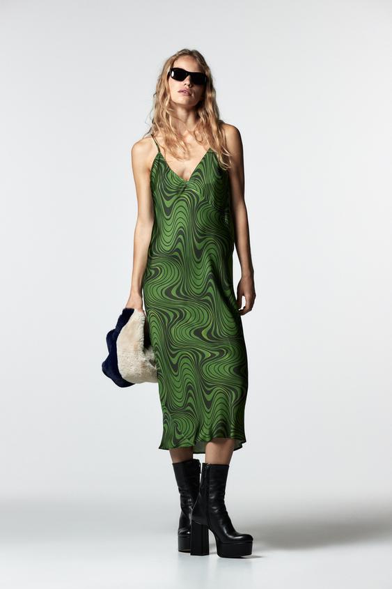 robe zara midi