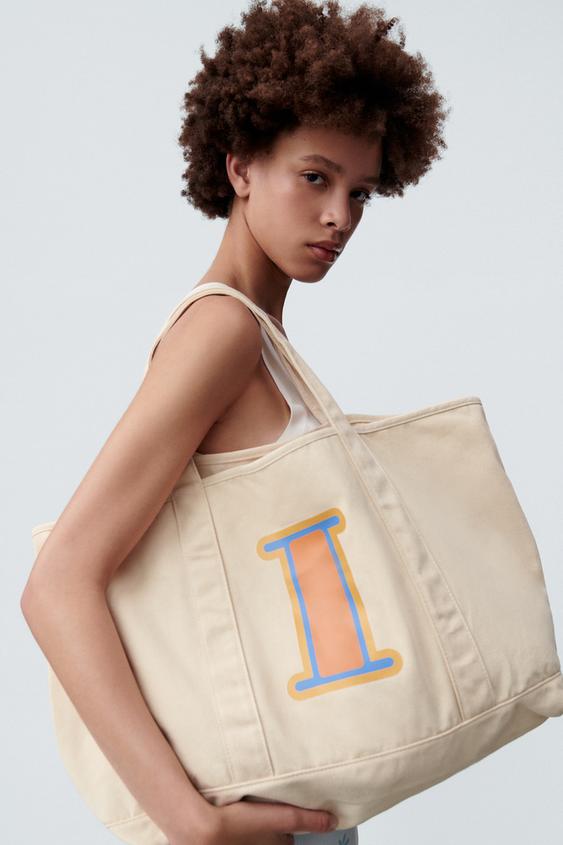 tote bag with initials