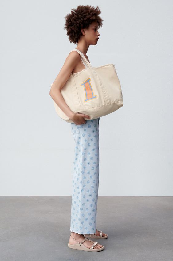 tote bag with initials