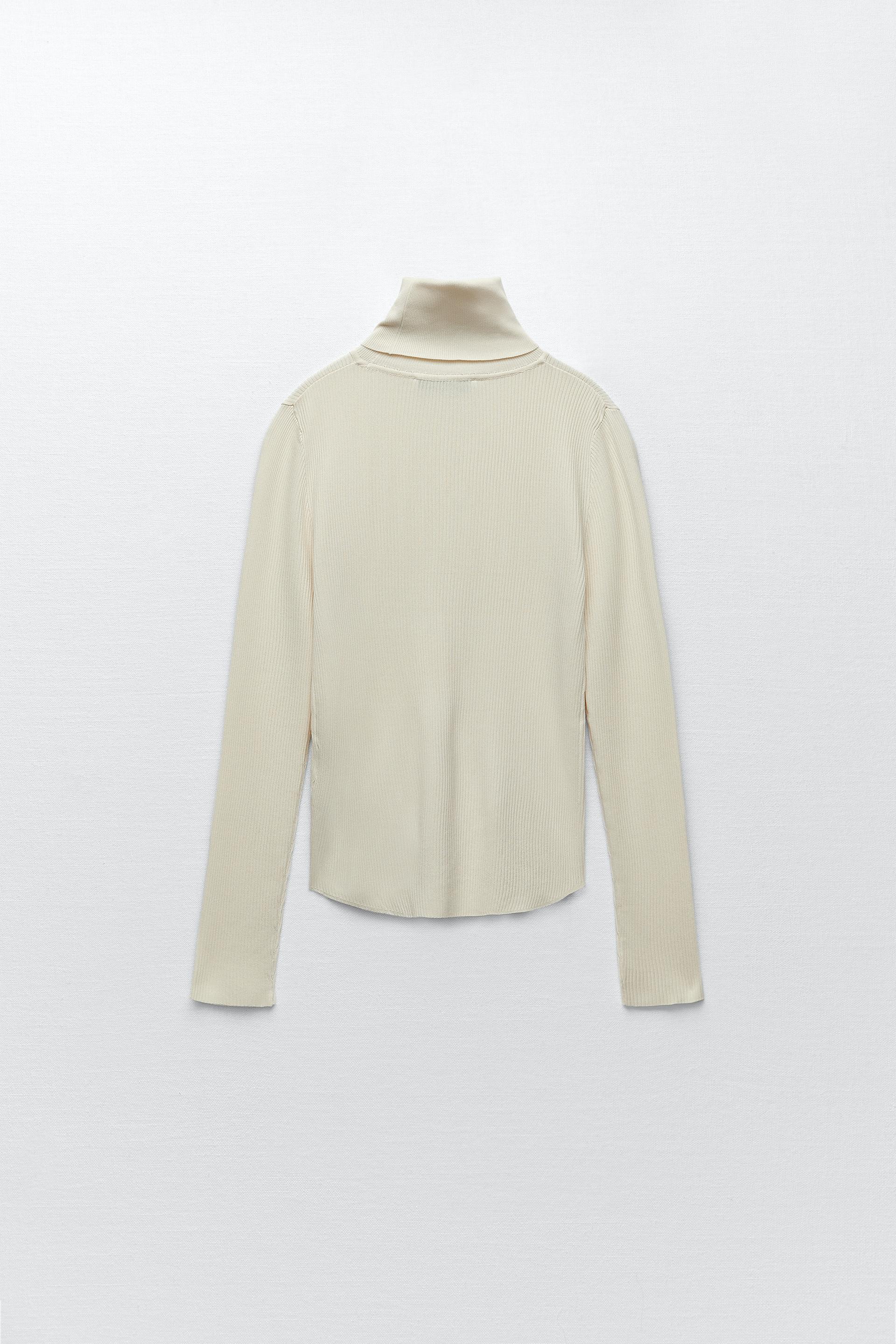 zara turtleneck jumper