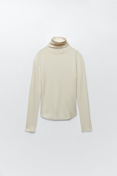 Image 0 of BASIC EXTRA FINE KNIT SWEATER from Zara