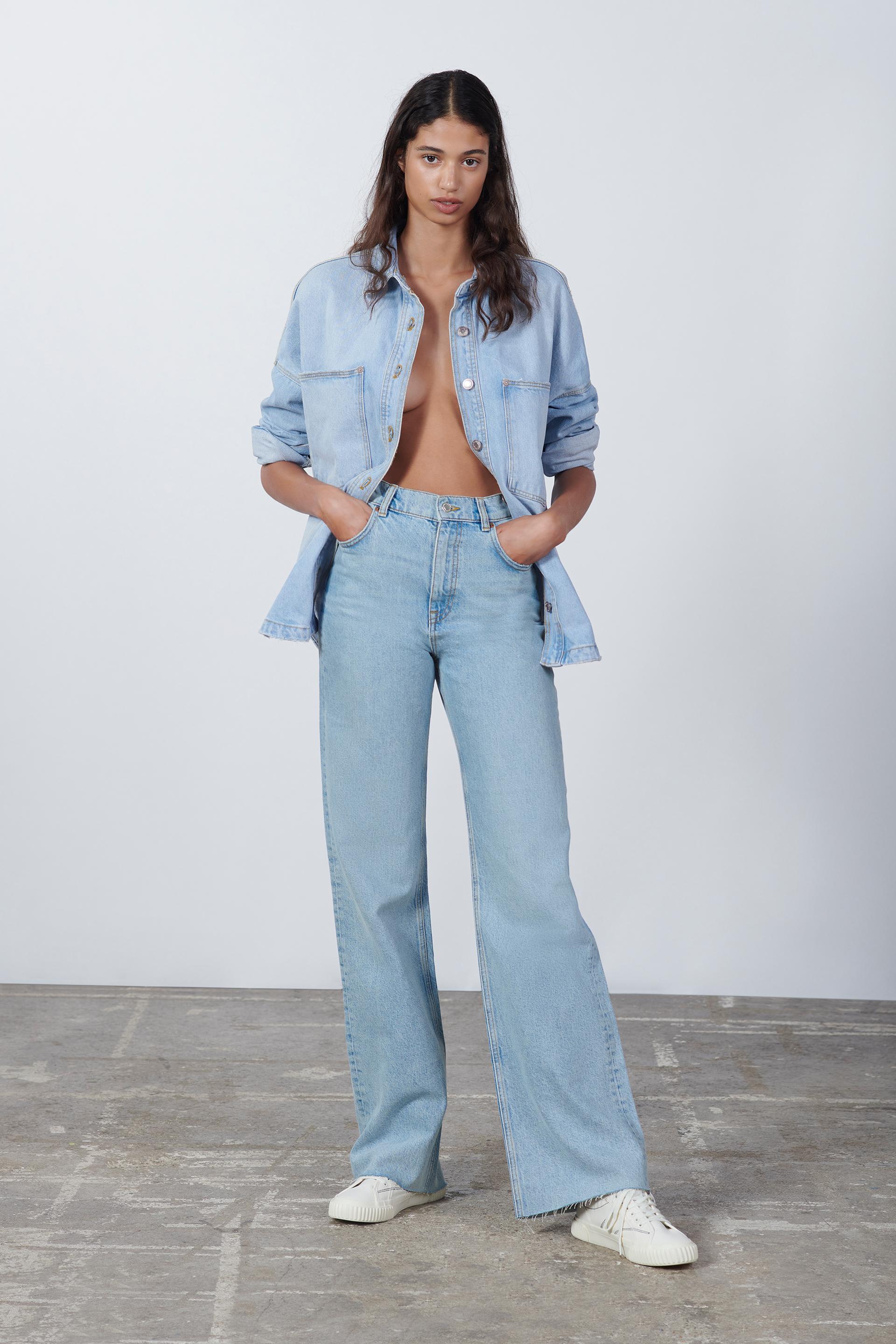 Jeans zw the 90s full length zara Clearance