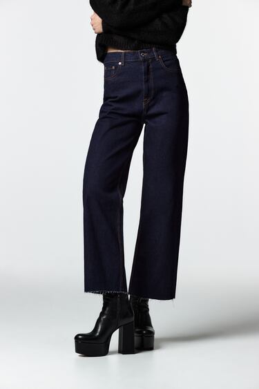 ZW THE ‘90S HIGH WAIST CROPPED JEANS