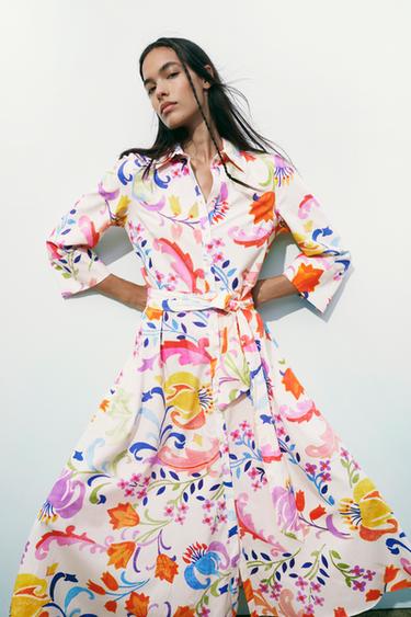 Robes Midi Pour Femme Zara France