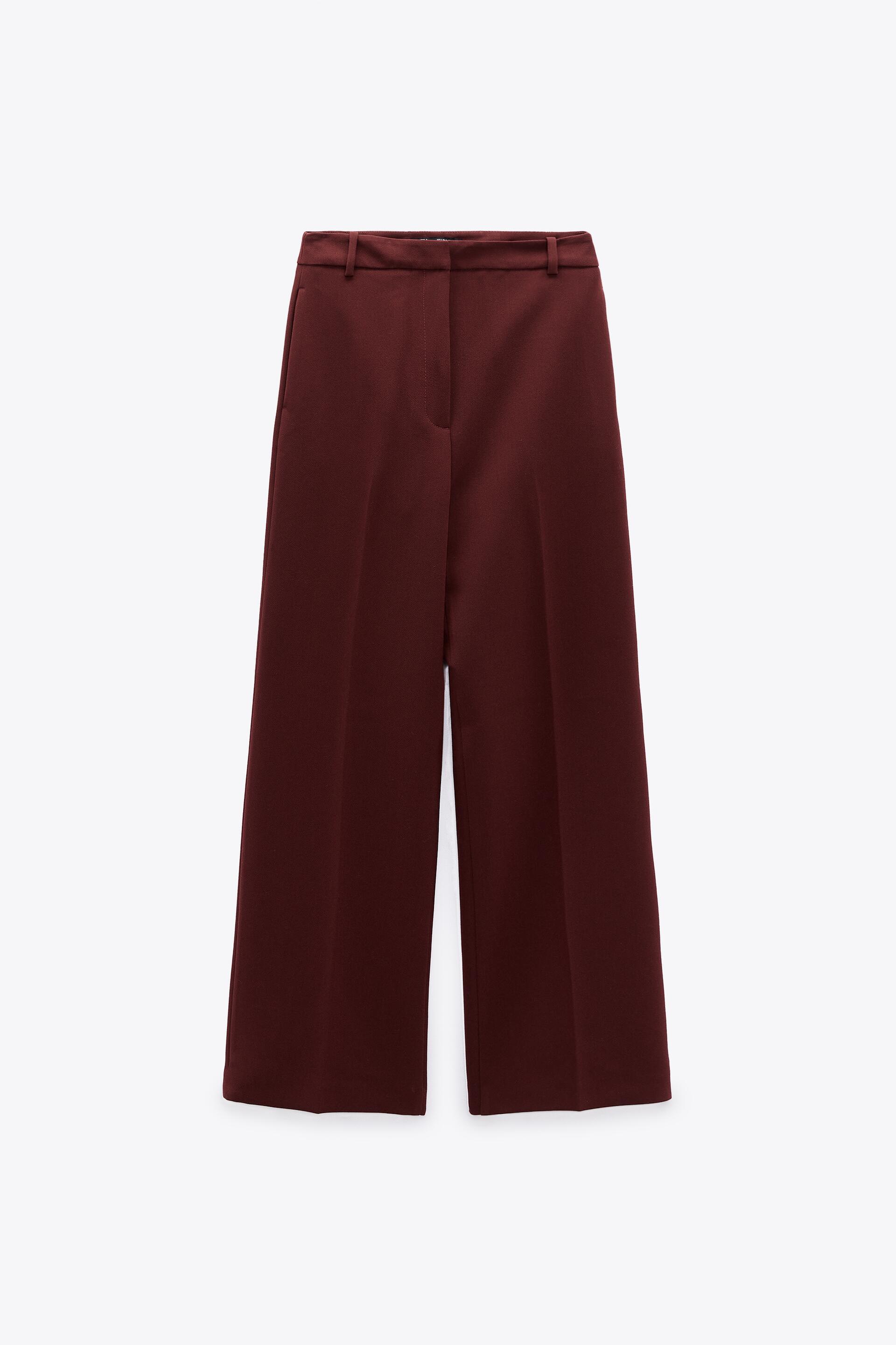 STRAIGHT-LEG MASCULINE TROUSERS 
