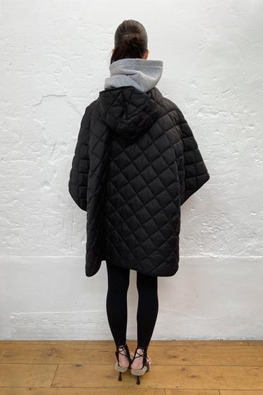 zara long puffer