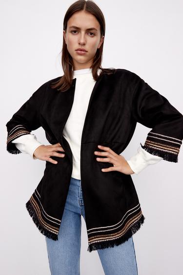 chaquetas zara de mujer