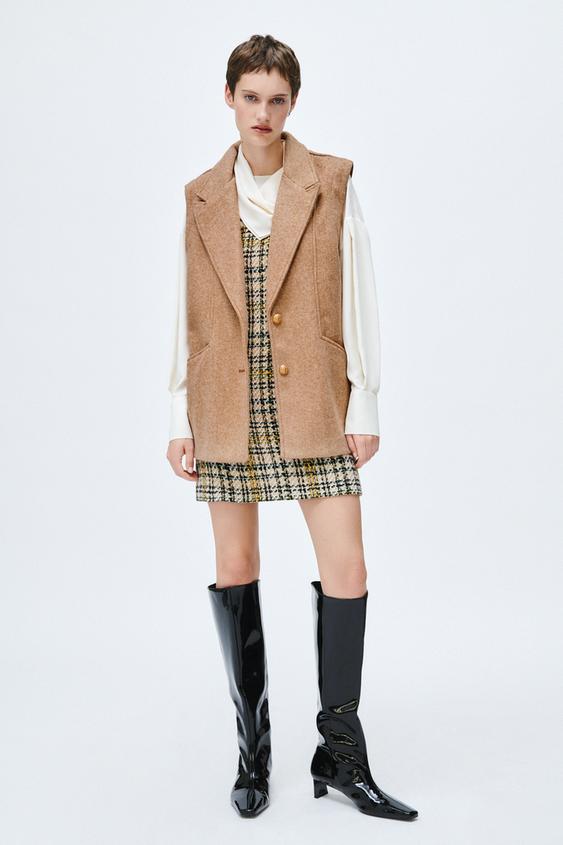 zara waist coat