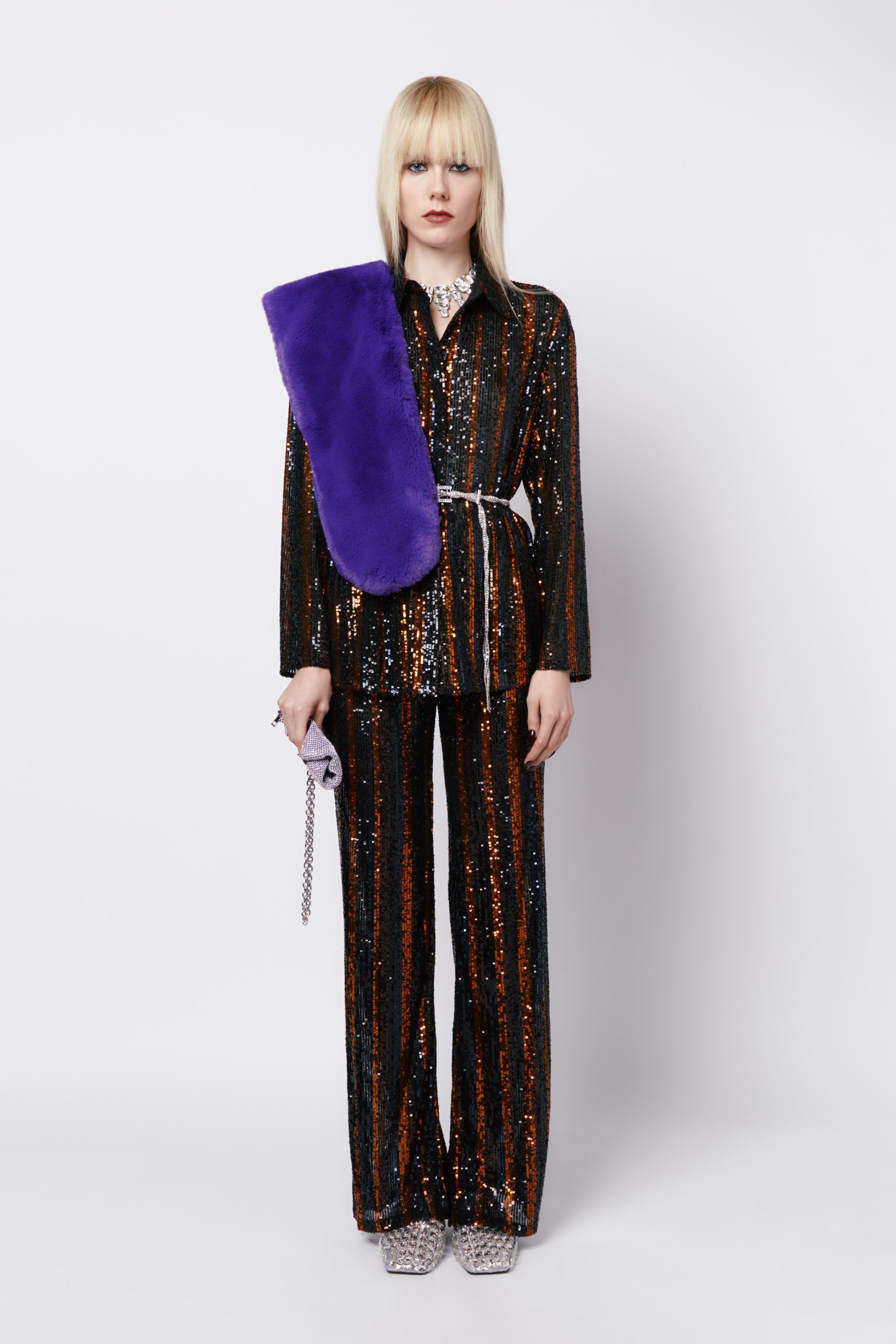 Zara Sequinned Shirt, £49.99