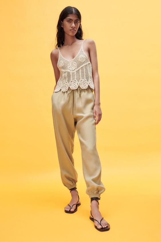 PAPERBAG JOGGING TROUSERS | ZARA Turkey