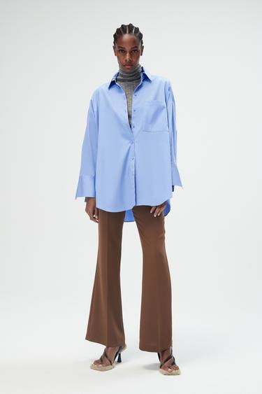 Camisas azules de mujer | Nueva Colección Online | ZARA Chile