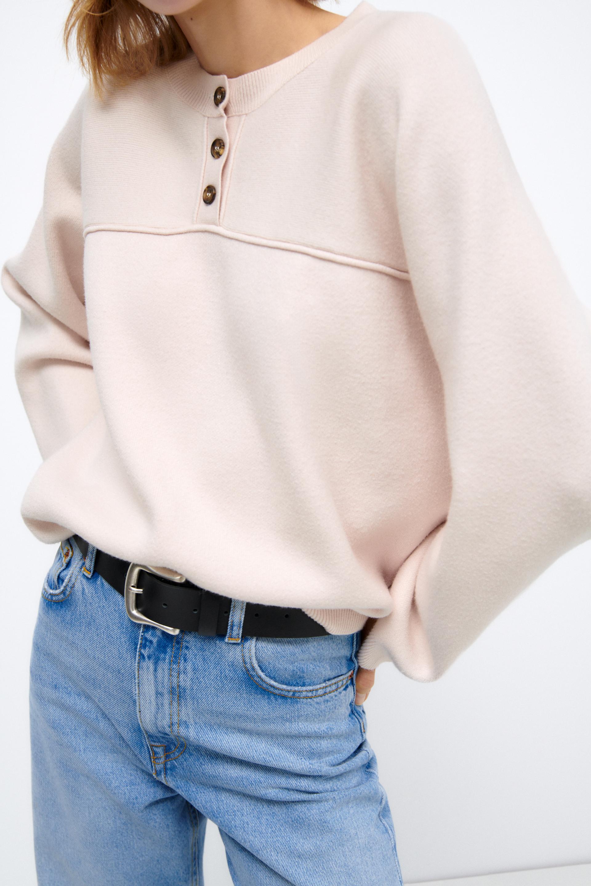 Zara extra soft knit sweater Clearance