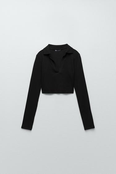 Zara crop top t shirt - zmyd.pro