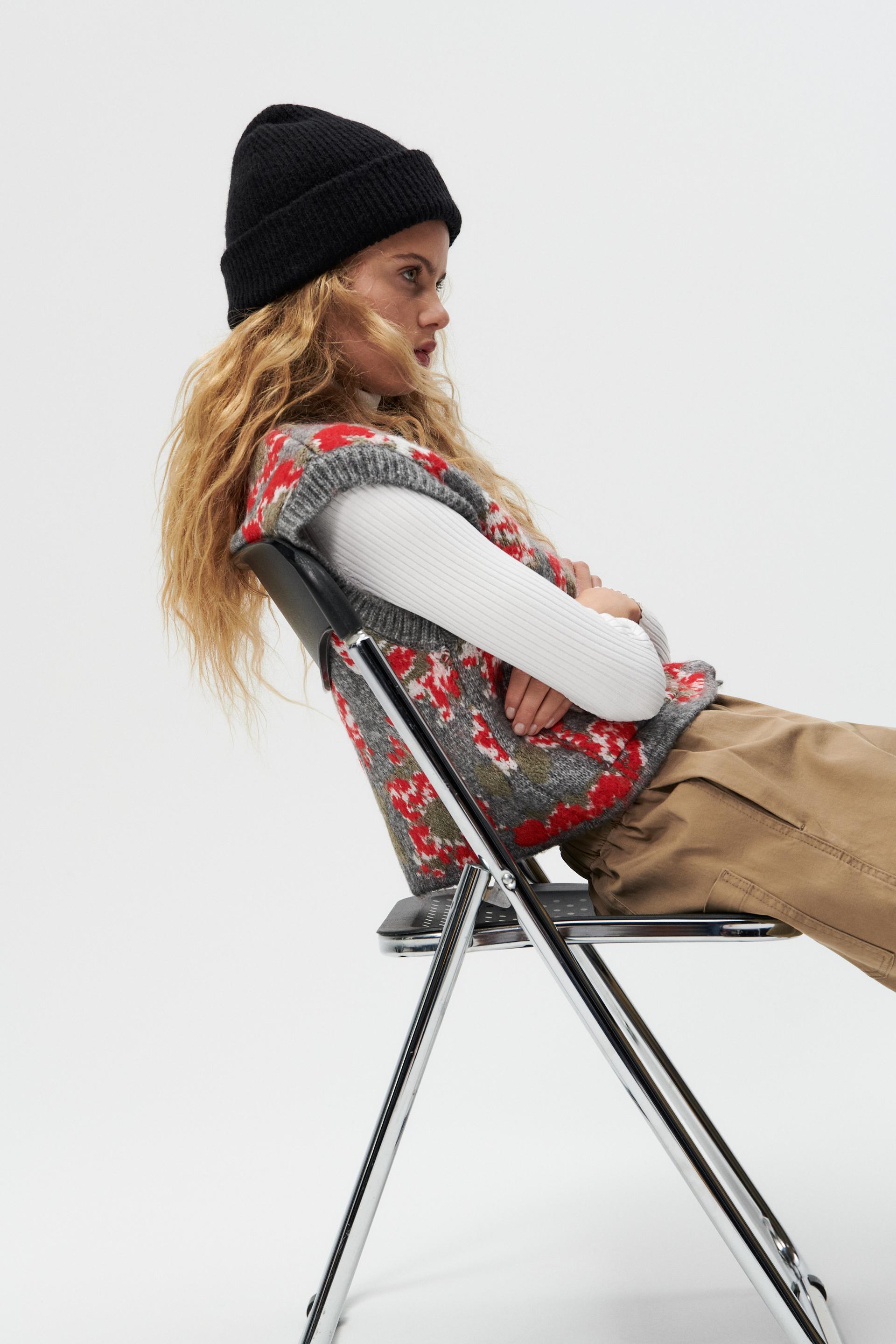 BERRETTO BEANIE IN MAGLIA - Blu | ZARA Italia / Italy