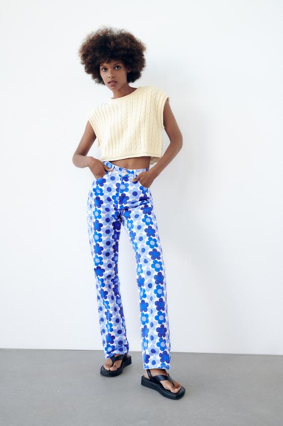 top in maglia zara
